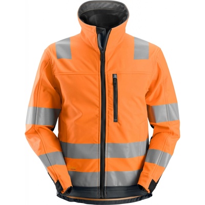 AllroundWork Snickers Workwear bunda reflexná oranžová