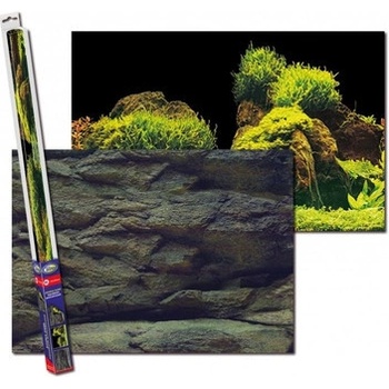Aqua Nova pozadie XL skaly / rastliny 150 x 60 cm