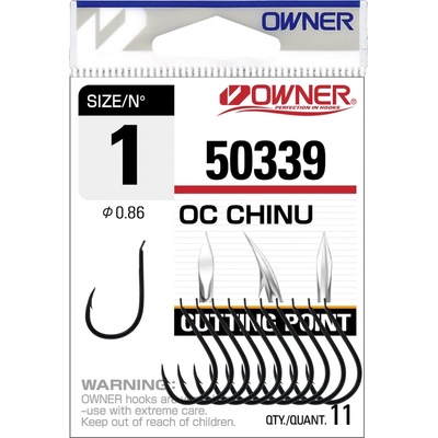 Owner háček s lopatkou Oc Chinu vel.4 14 ks