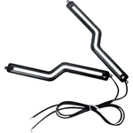  Универсални диодни светлини cob 18cm 12w - черен корпус (lgcob18)