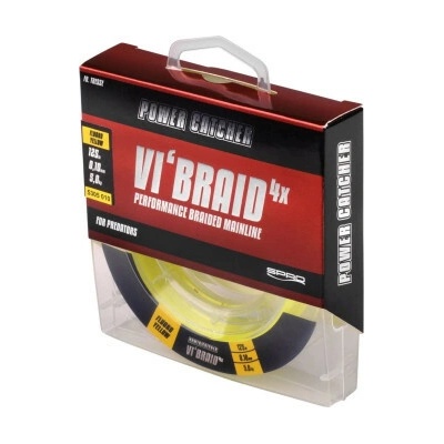 Spro splétaná šňůra Power Catcher Vi'Braid Yellow 0.13mm/7kg/125m