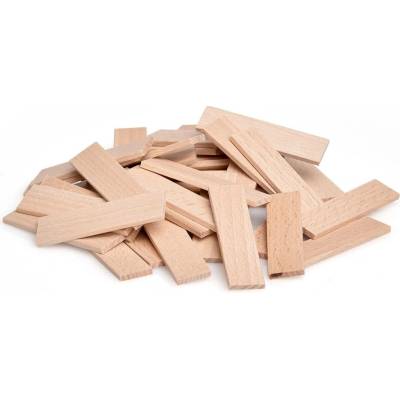 Metrie | Lamelky na tvoření s dětmi, 3,2 mm x 16,0 mm x 62,5 mm, 200 ks – Sleviste.cz