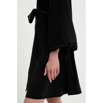 ANSWEAR Рокля Answear. LAB в черно къса разкроена (111483..tos)