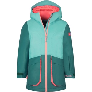 TROLLKIDS Детско ски яке Trollkids Girl's Kongsberg Jacket Winter jacket - Dusty Teal / Midnight Petrol / Coral Pink - размер 98 (EU) (703-4659-0312)