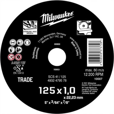 Milwaukee 125 mm 4932479578