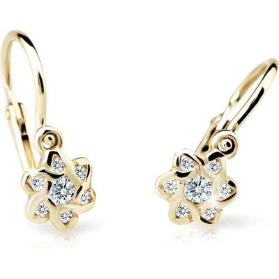 Cutie Jewellery dětské zlaté C2149Z-White