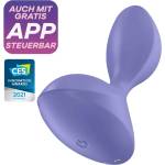 Satisfyer Sweet Seal - анален вибратор с управление чрез приложение (лилав)