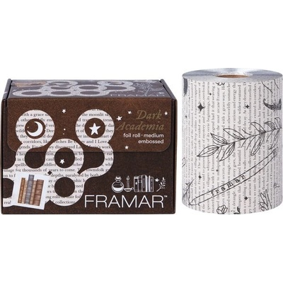 FRAMAR Dark Academia alu-fólia so špeciálnym povrchom šírka 12,7 cm x dĺžka 97,5 m