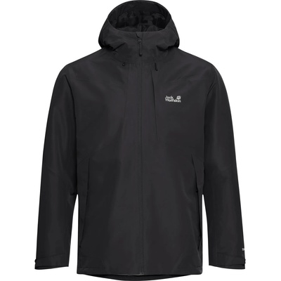 Jack Wolfskin Мъжко водоустойчиво яке Jack Wolfskin Flextrail 2L Jacket Waterproof jacket - Black - размер 3XL (002-3849-0116)