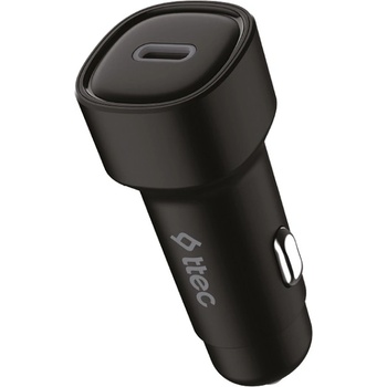 Ttec Зарядно за кола ttec - SmartCharger Duo PD, 30W, черно (8694470826493)