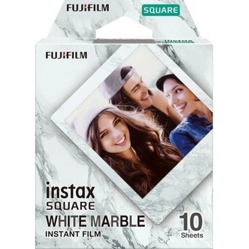 Fujifilm Square White Marble 10 бр. Фото хартия (16656473-INSTAX)