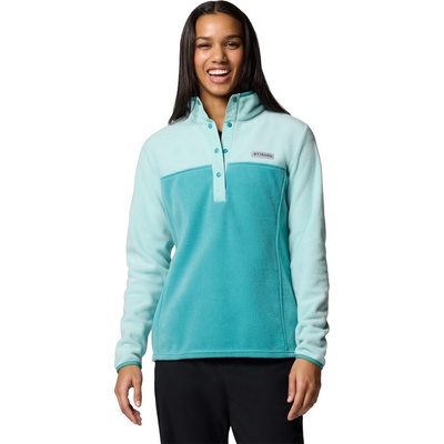 Columbia Benton Springs 1/2 Snap Pull Over II Teal Spray