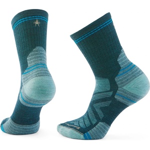 Smartwool Дамски туристически чорапи Smartwool Women's Hike Targeted Cushion Mid Crew Socks Walking socks - Twilight Blue - размер 34-37 (EU) (201-8943-0311)