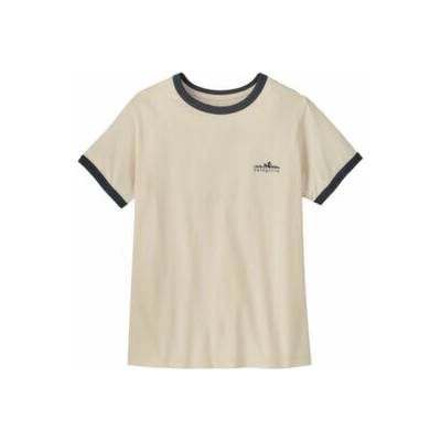 Patagonia Fitz Roy Foothills Ringer Tee undyed natural