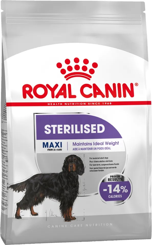 royal canin maxi adult sterilised 12 kg - Heureka.cz