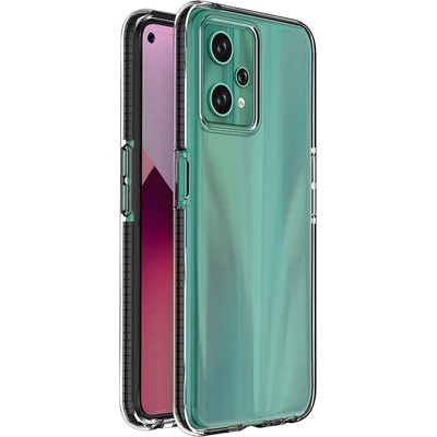 HQWear Силиконов кейс Spring Case за Realme 9 Pro, с черна рамка (9145576265161)