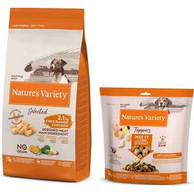 Nature's Variety pes selected mini Adult Dog s kuracím 7 kg