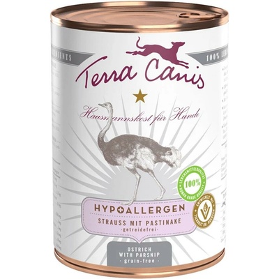 Terra Canis Hypoallergenic Ostrich & parsnip 400 g