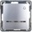 OSPEL SA IMPRESJA Button /bell/ with illumination silver LP-6YS/m/18