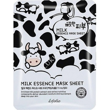 Esfolio Pure Skin Milk Essence Mask Sheet - Тъканна маска с екстракт от млечен протеин 25мл