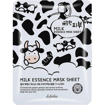 Esfolio Pure Skin Milk Essence Mask Sheet - Тъканна маска с екстракт от млечен протеин 25мл