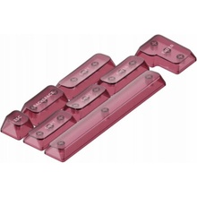 Nuphy Crystal Keycaps mSA PC Inca Rose