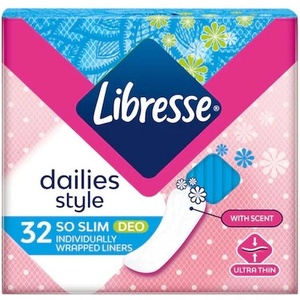 Libresse Ежедневни превръзки Libresse - So slim Deo, 32 броя