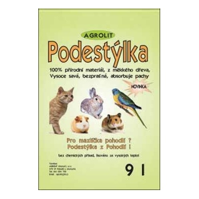 Limara Podestýlka Agrolit dřevěná lisovaná 26 l