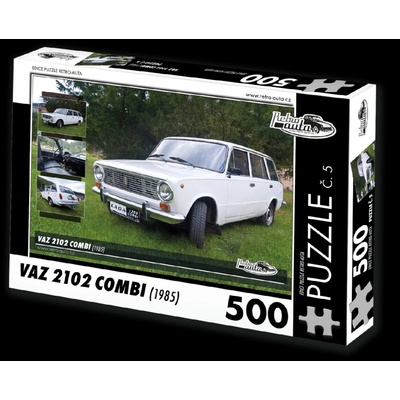 Retro-auta č. 5 VAZ 2102 Combi 1985 500 dielov