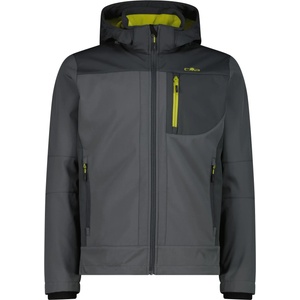 CMP Мъжко софтшел яке CMP Jacket Zip Hood Softshell Softshell jacket - Jungle / Black Pine - размер 52 (EU) (003-2728-1414)