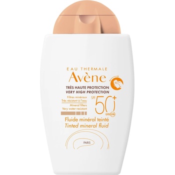 Avène Sun Тониран минерален флуид, SPF50+, 40 ml