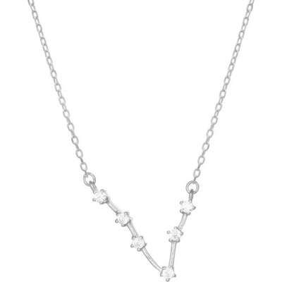 Silenti Jewelry Сребърно колие "Съзвездие Риби