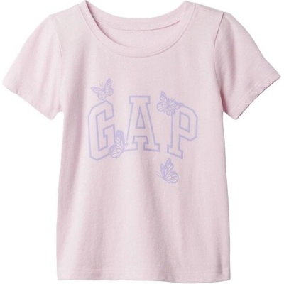 Gap GRAPHIC LOGO TEE Dívčí tričko růžová