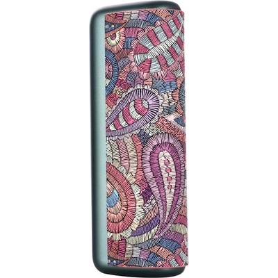 IQOS ILUMA PRIME Trendy case Fialové květiny – Zboží Mobilmania