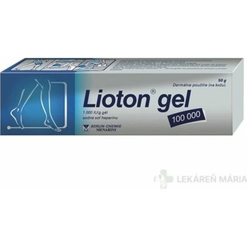 Lioton gel 100 000 gel.der.1 x 100 g