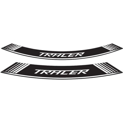 Linka na ráfik PUIG TRACER 9293B biela linky na ráfik - sada 8ks