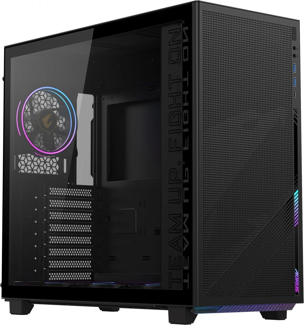 GIGABYTE Aorus C400 Glass black (GB-AC400G)
