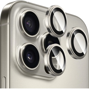Blueo Калъф за iPhone 16 Pro / iPhone 16 Pro Max - оригинално стъкло от сапфирен кристал - Сив