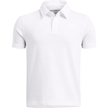 Under Armour Детска блуза с яка Under Armour Ua B Icon Polo Shirt Boys - White