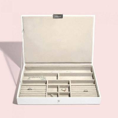 Stackers šperkovnice White Supersize Lid bílá 73108