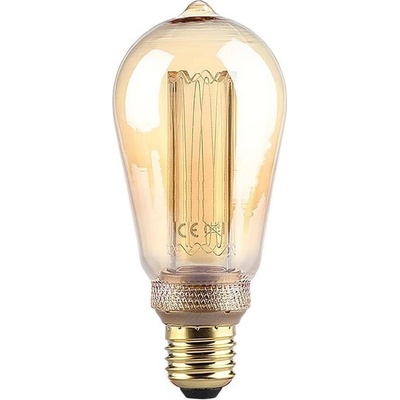 V-tac LED žárovka FILAMENT ST64 E27/4W/230V 1800K Art Edition VT1011