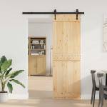 vidaXL Преплъзваща се врата NARVIK 70 x 210 см (152, 5 см) (3445287)