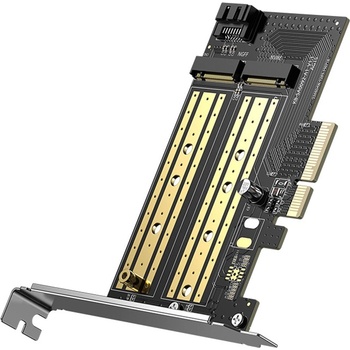 Ugreen Aдаптер Ugreen CM302 (70504), от PCIe 3.0 x4 към 1x M. 2 M-key/1x M. 2 B-key (70504)