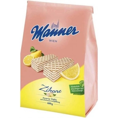 Manner Вафли Manner Crispy Lemon Опаковка 400гр