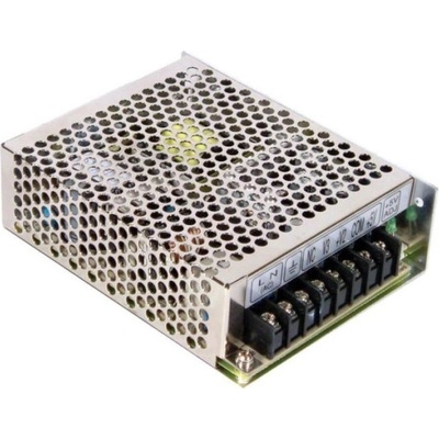 Průmyslový zdroj Mean Well RT-65B, +5V/5A, 12V/2,8A, -12V/0,5A spínaný