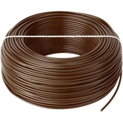Elektrokabel CYA 1x0,75 hnedý H05V-K 100 m
