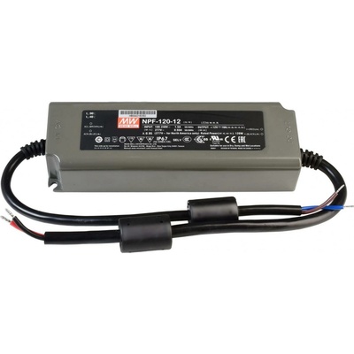 Meanwell napájení CV, NPF-120-12 konstantní napětí 0-10000 mA IP67 12V DC 120,00 W 872100