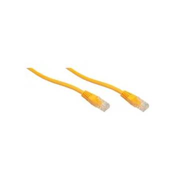 Turbo-X Cable Patch UTP C6 Yellow (0.5m)