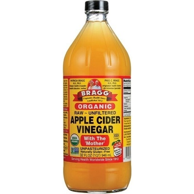 Bragg Apple Cider Vinegar BIO Jablčný ocot 5 % 946 ml