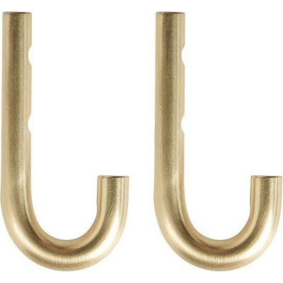 OYOY Pieni стенни куки 8 см, месинг, 2 бр (L301102)
